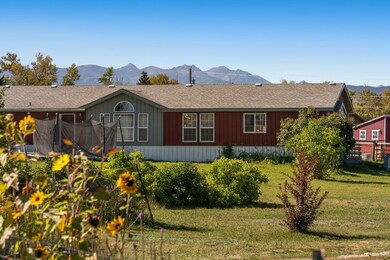 View of the Spanish Peaks