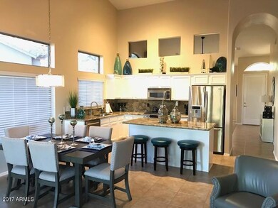 Kitchen open to great room