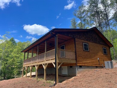 Full length porch