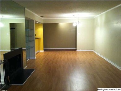 Dining area is in the far right corner.  Square fo