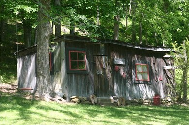 The old historic shed.... could be converted to an art studio, or simply use as storage.