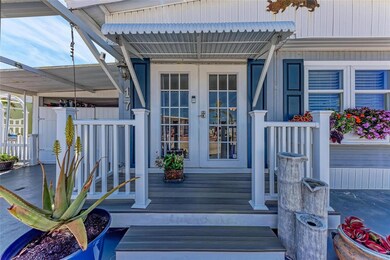 Charming front porch!