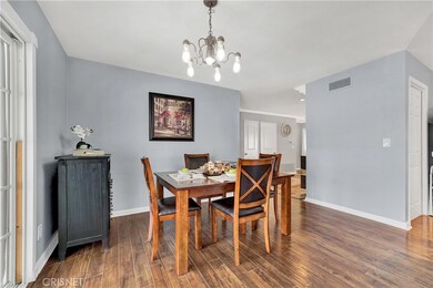 Pristine Dining Area can accommodate either large or small Dining Tables!