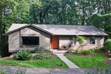 Front view from street