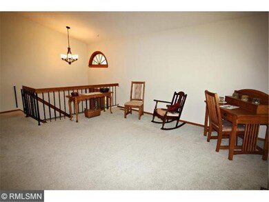 The spacious Living Room has been freshly painted 