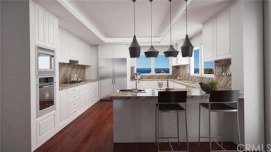 Virtual rendering of the kitchen with some ocean v