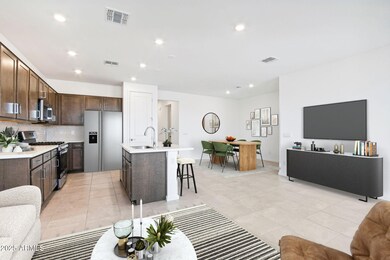 Great Room staged
