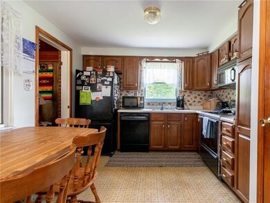 Plenty of counter space, also opens to living room