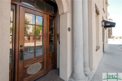 Looking north from the Whitaker Street entrance.