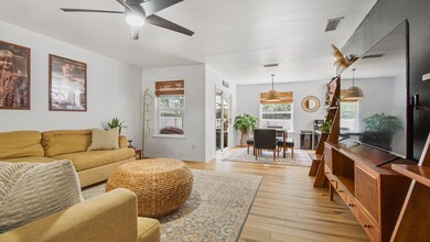 open concept living area