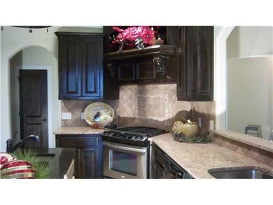 Kitchen. This kitchen has loads of counter space.