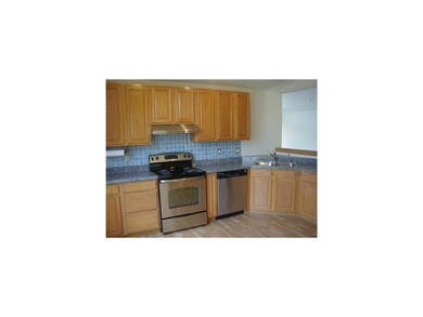 Kitchen. New stainless steel appliances.  New coun