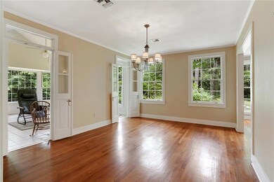 Formal dining room.