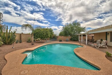 Pool is solar heated