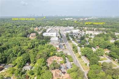 View towards Emory