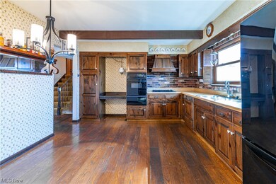 Spacious kitchen with plenty of storage.