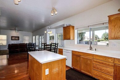 Kitchen is open to Family Room