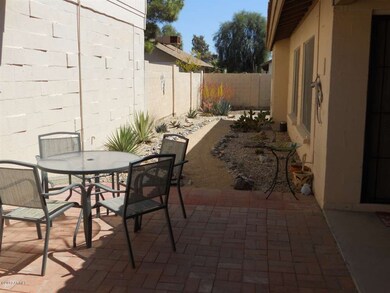 Lovely patio area