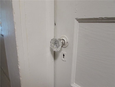 Classic features such as glass door knobs and wide