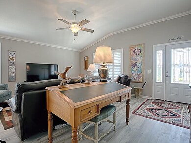 NEW LEADED-GLASS FRONT DOOR W/SIDELIGHT.