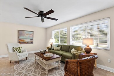 Professionally enhanced living room