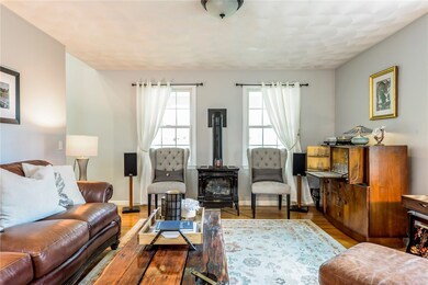 Toasty Living Room with Gas Stove