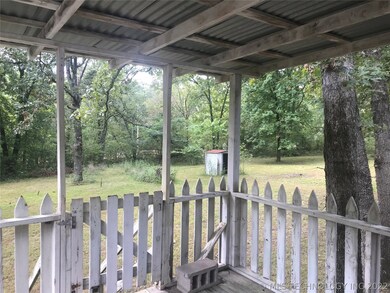 View from back porch