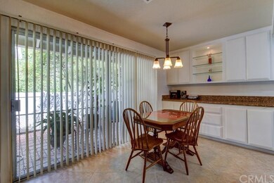 Oversized sliding glass door allows for lots of na