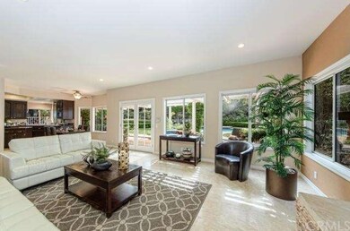 The Large Family Room overlooks the backyard, Nook