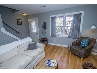 Living room with large picture window