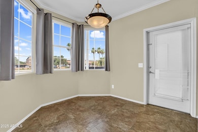 Bay Window Dining Area