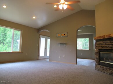 Great Room with Cathedral Ceiling