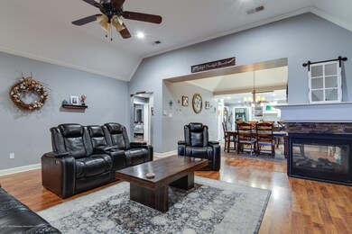 open floor plan