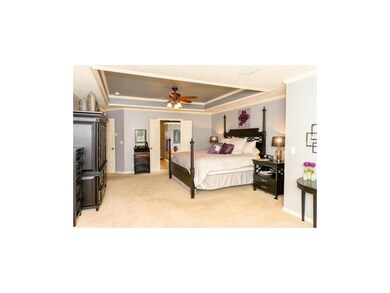 View of Master with vaulted ceilings