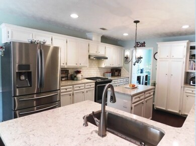 New lighting and brushed nickel