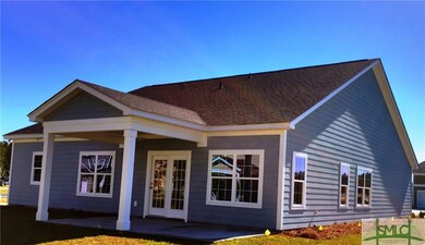 Enjoy the covered porch and extended patio!