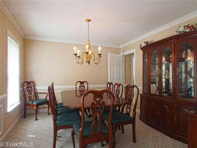 Dining Room. Enjoy the holiday dinners in the formal dining room.  The entire interior has just been professionally painted.