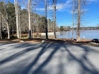 View of lake from community park