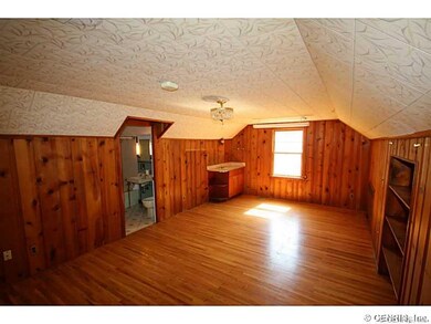 Bedroom. spacious upstairs bedroom with full bath