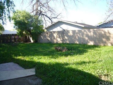 Large back yard