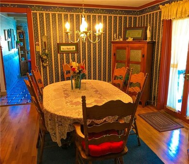 The large dining room is perfect for family dinner