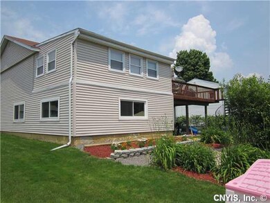 Exterior Back New Lndscape, Flower Beds and Walks