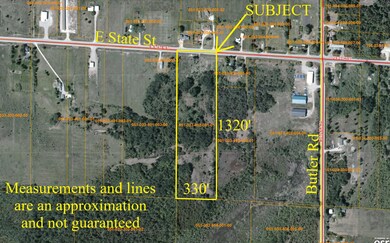 Aerial for MLS Kwiatkowski 10 acres 2021