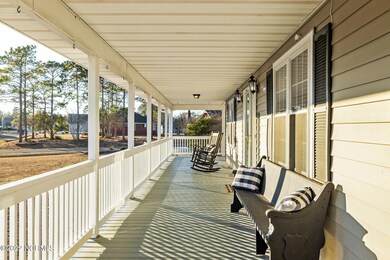 Covered front porch
