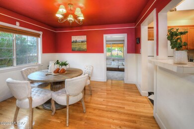Dining Room w/ Wood Floors