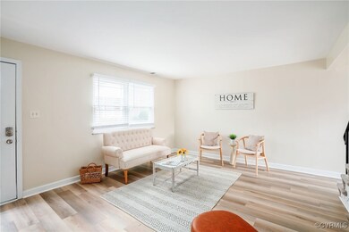 Woodgrain Luxury Vinyl Plank flooring throughout!