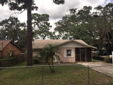 Front View-fenced yard front and back