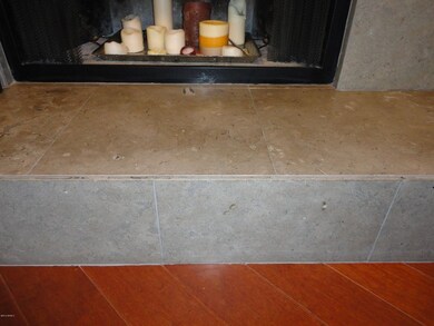Fireplace stone & Wood floors