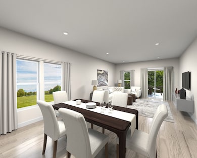 Photo is not of the actual home, but is an inspirational photo of builder’s model home and may depict options, furnishings, and/or decorator features that are not included