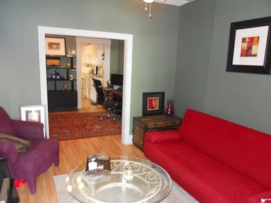 In living room